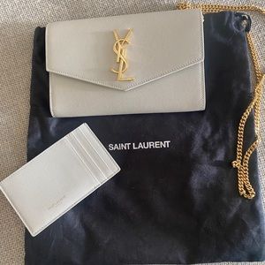 Saint Laurent Uptown chain wallet